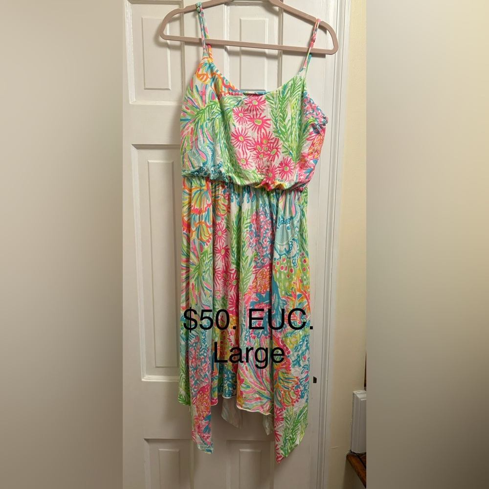 Lilly Pulitzer sundress. EUC. Large.